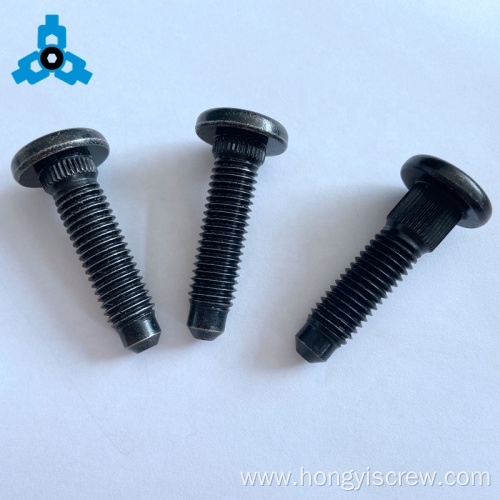 Alloy Steel Grade10.9 Flat Head Knurled Neck Bolt